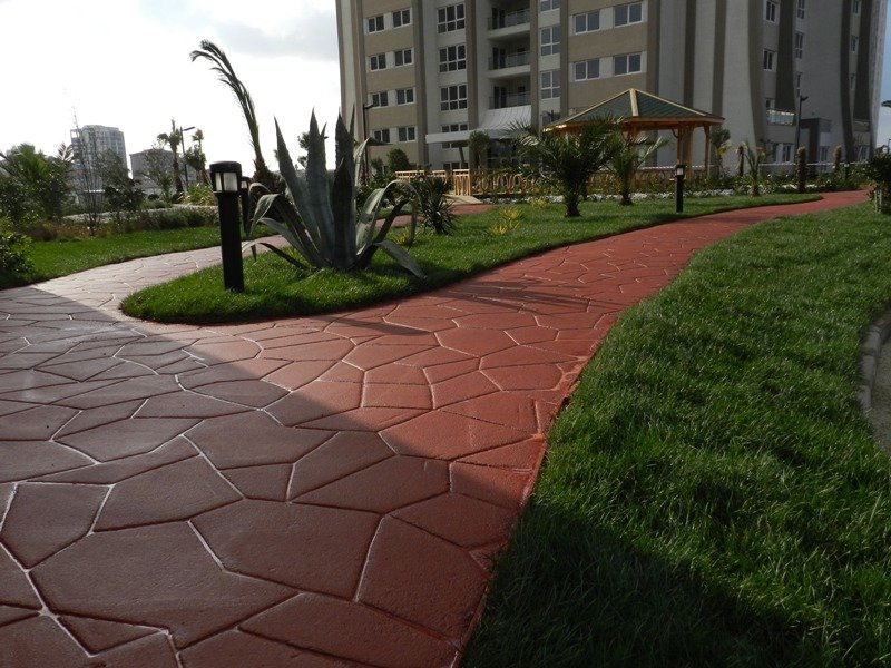 Renkli ve Desenli Asfalt